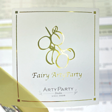 투명 스티커 무광코팅